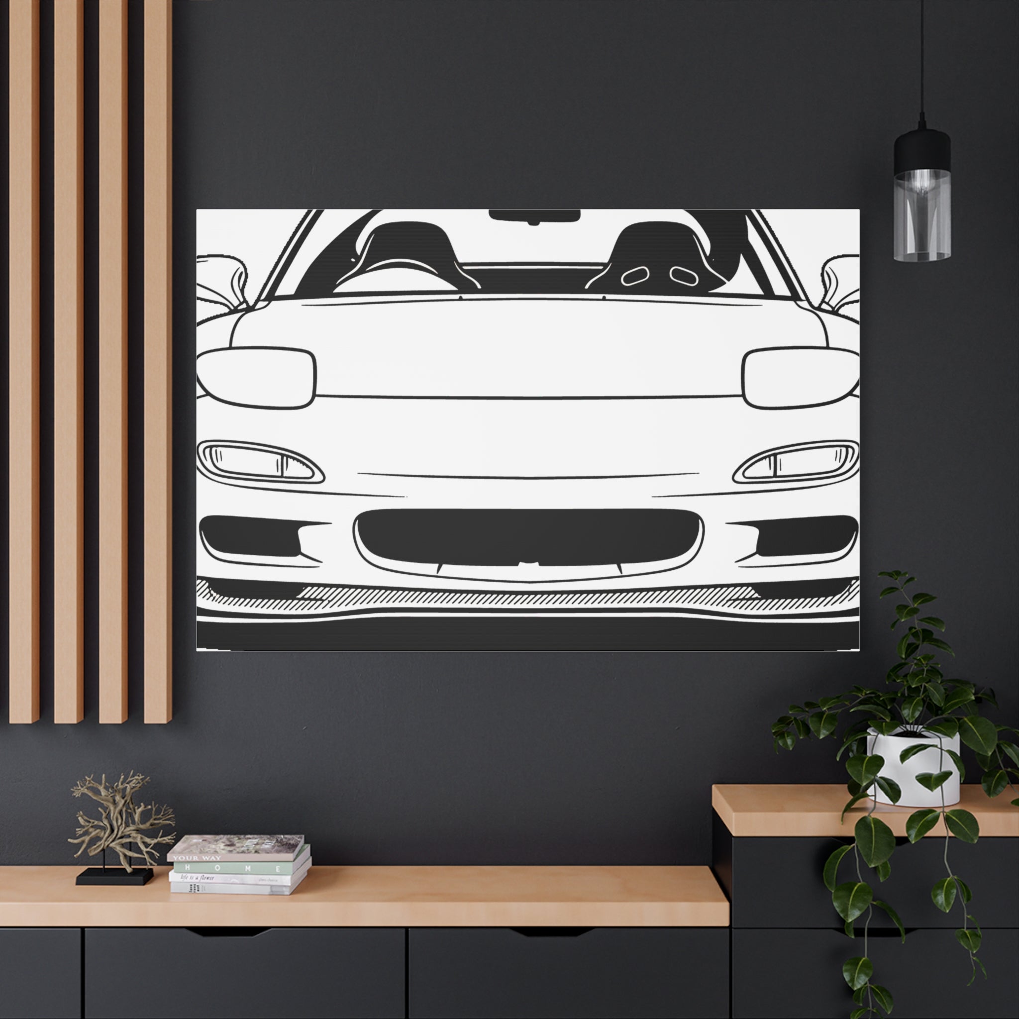 Mazda RX-7 FD Canvas Wall Art