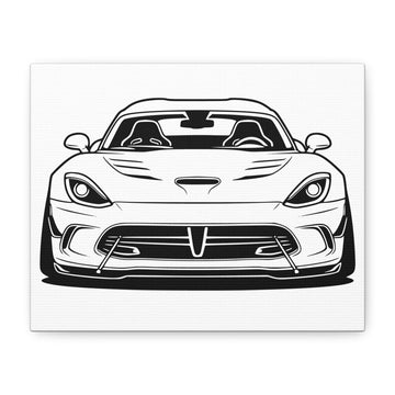 Dodge Viper (1992-17) Canvas Wall Art
