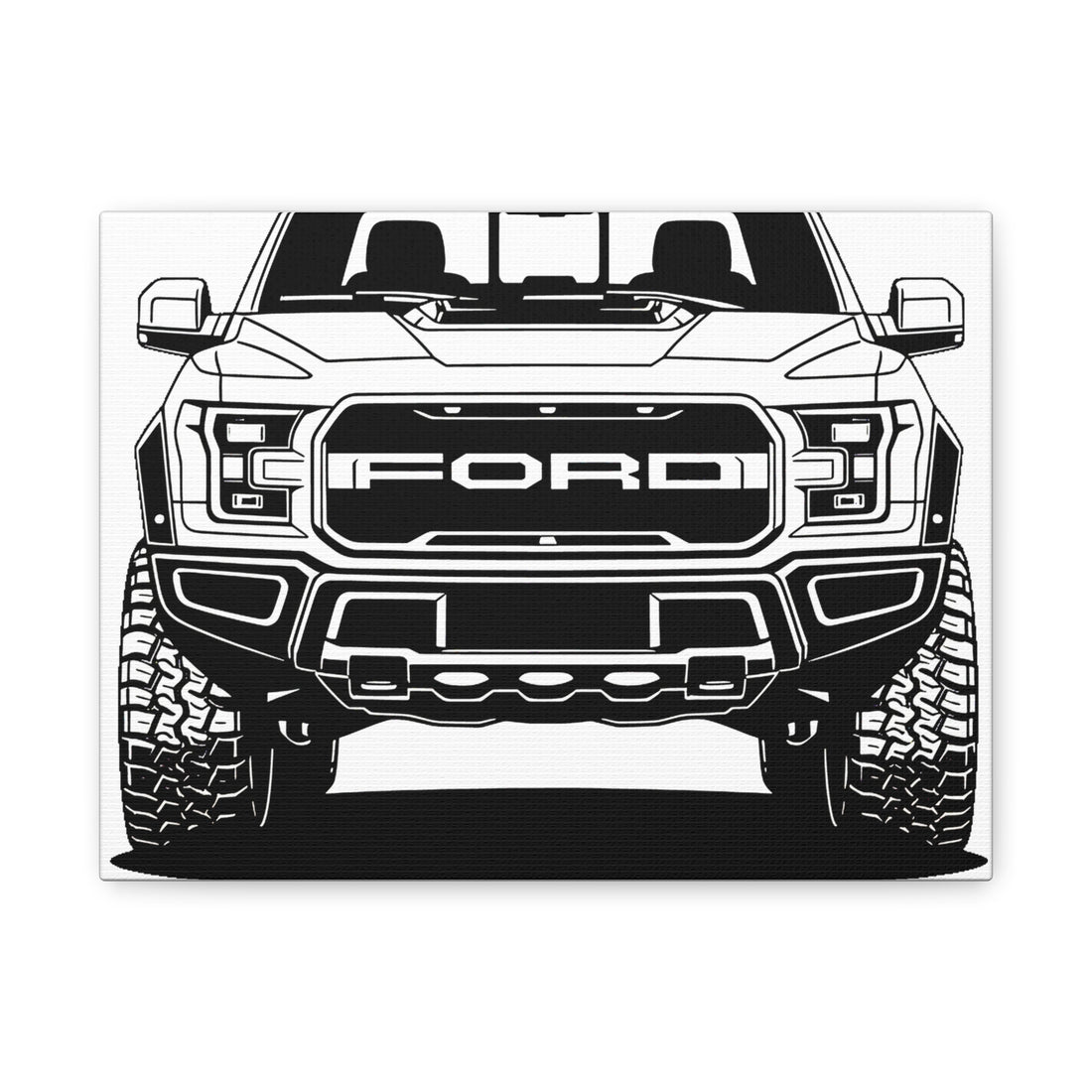 Ford F-150 Raptor Gen 2 Canvas Wall Art