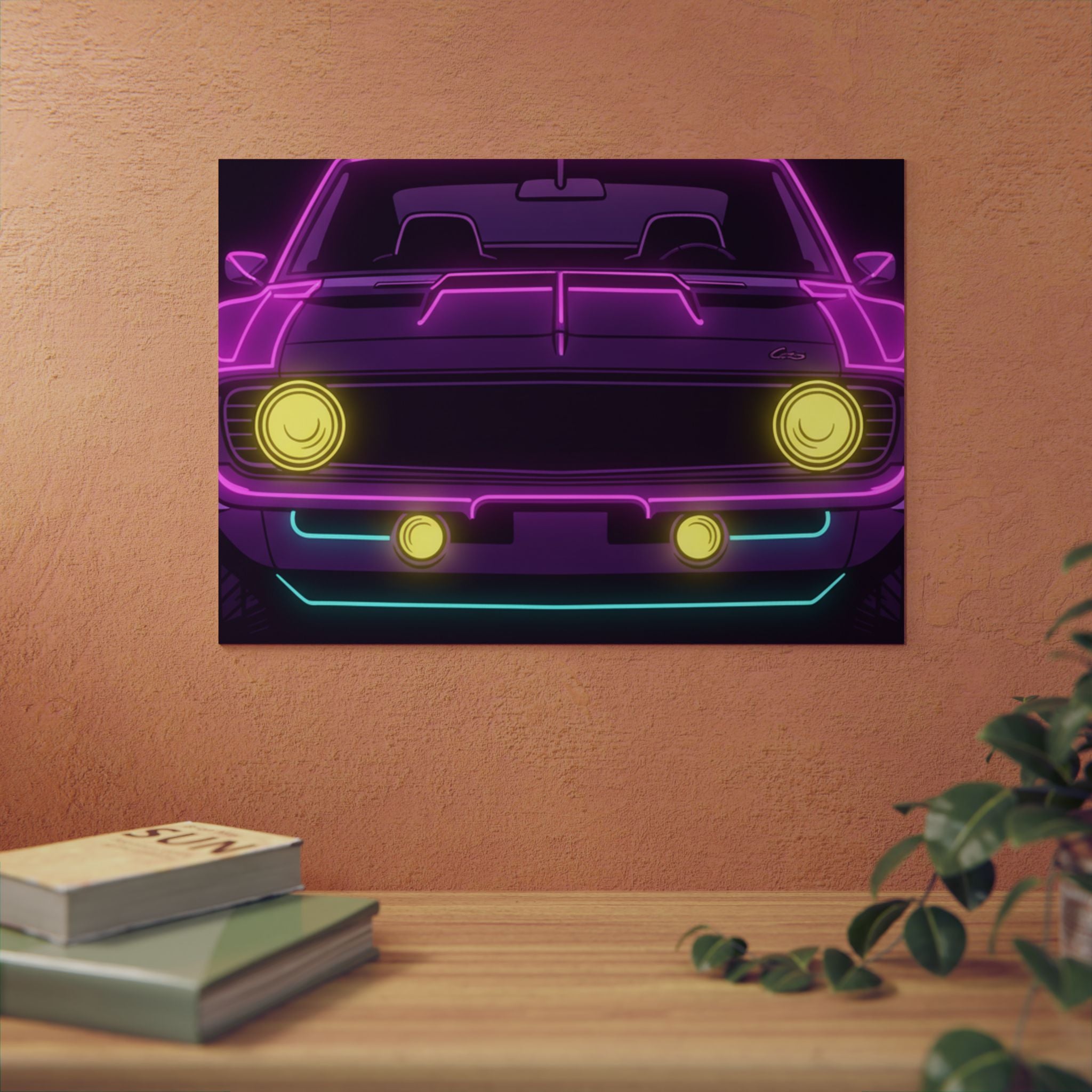 1969 Chevrolet Camaro SS Metal Wall Sign