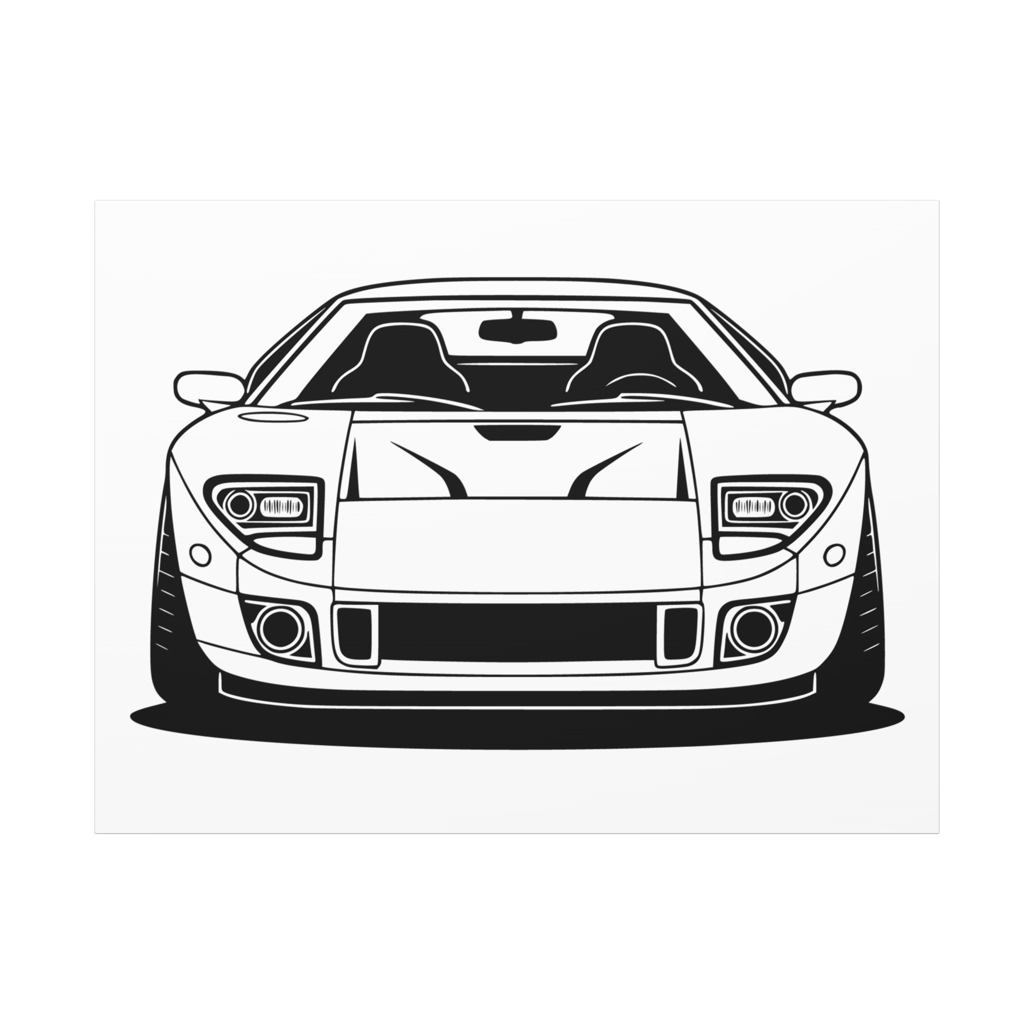 Ford GT40 (1964-69) Canvas Wall Art