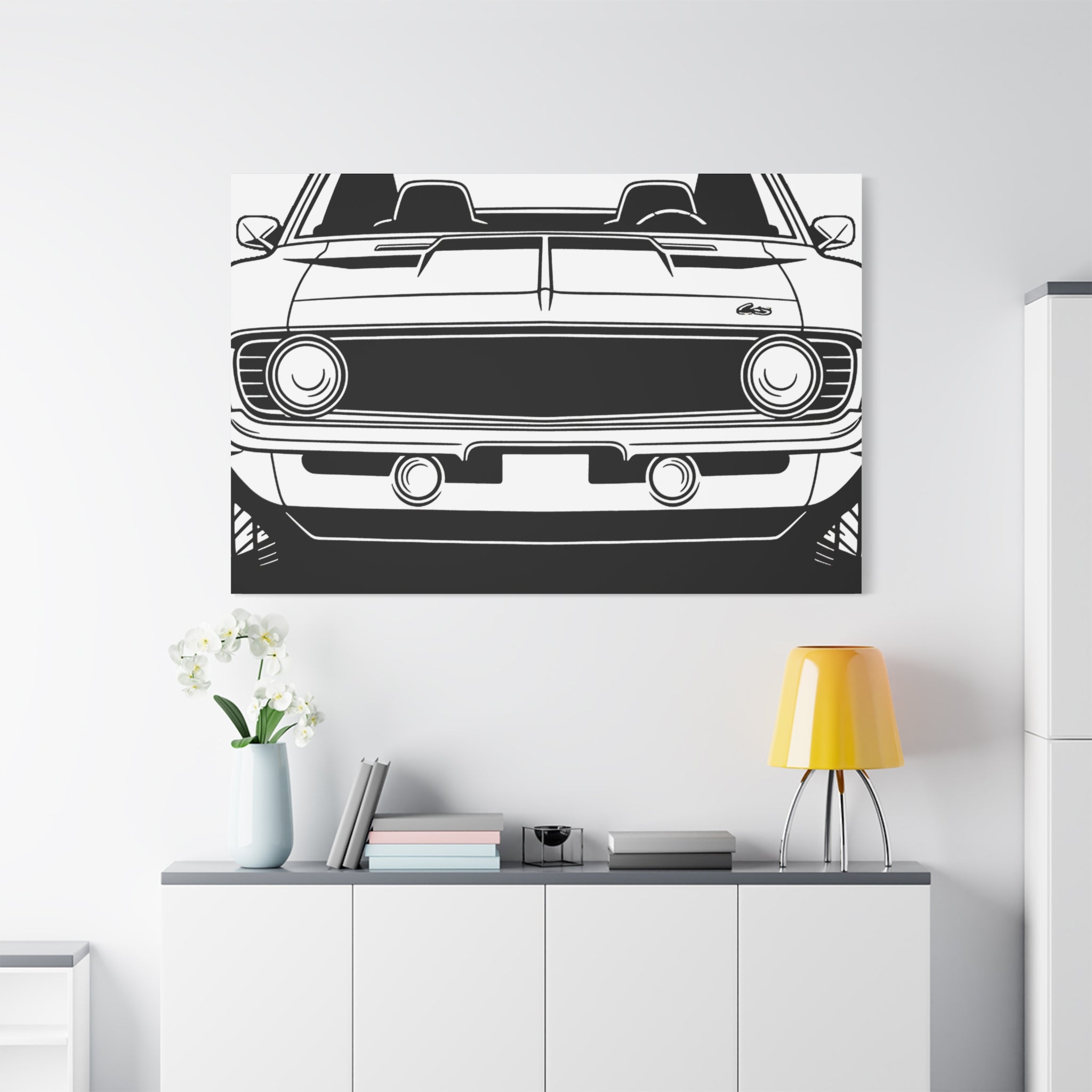 1969 Chevrolet Camaro SS Canvas Wall Art