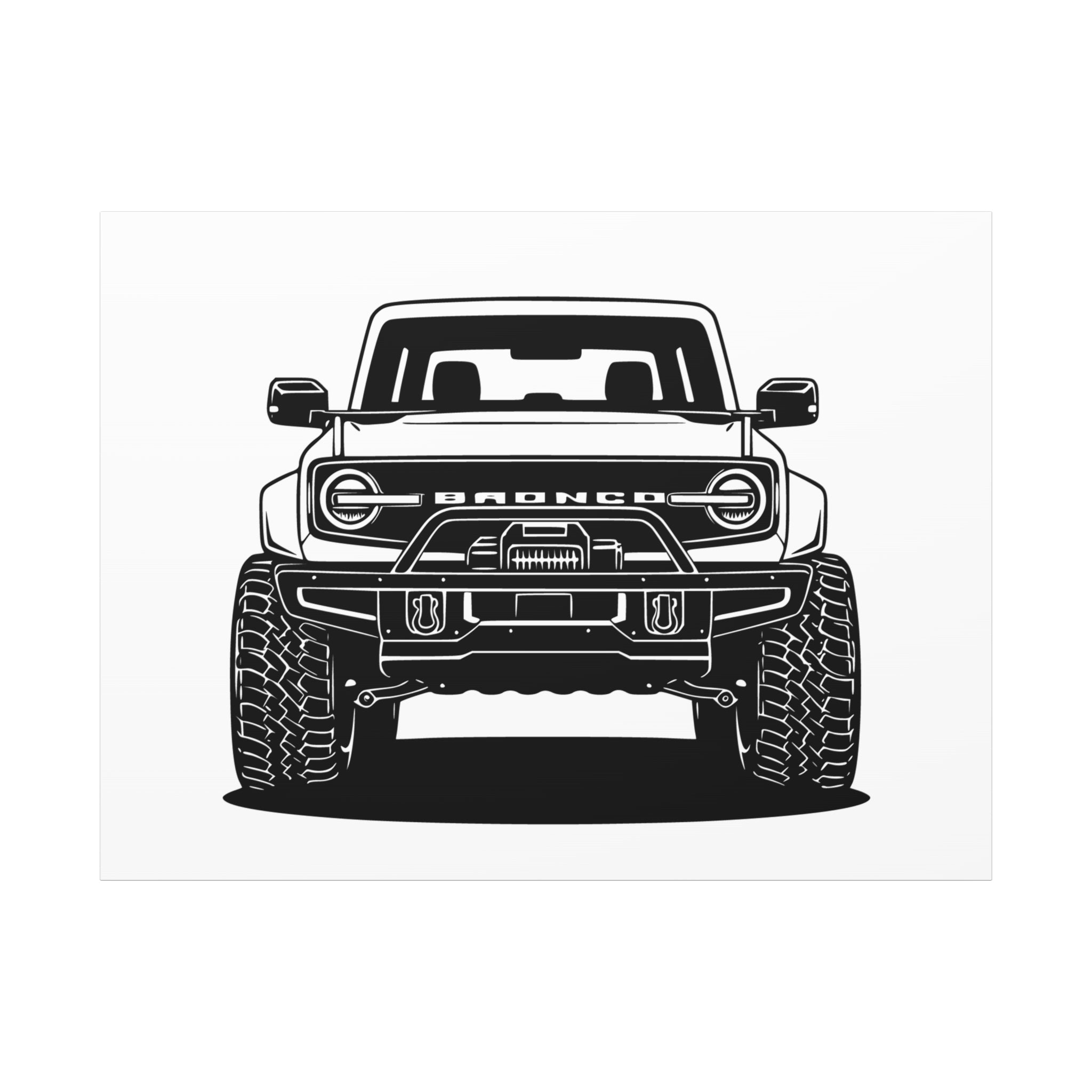 Ford Bronco (2021+) Canvas Wall Art