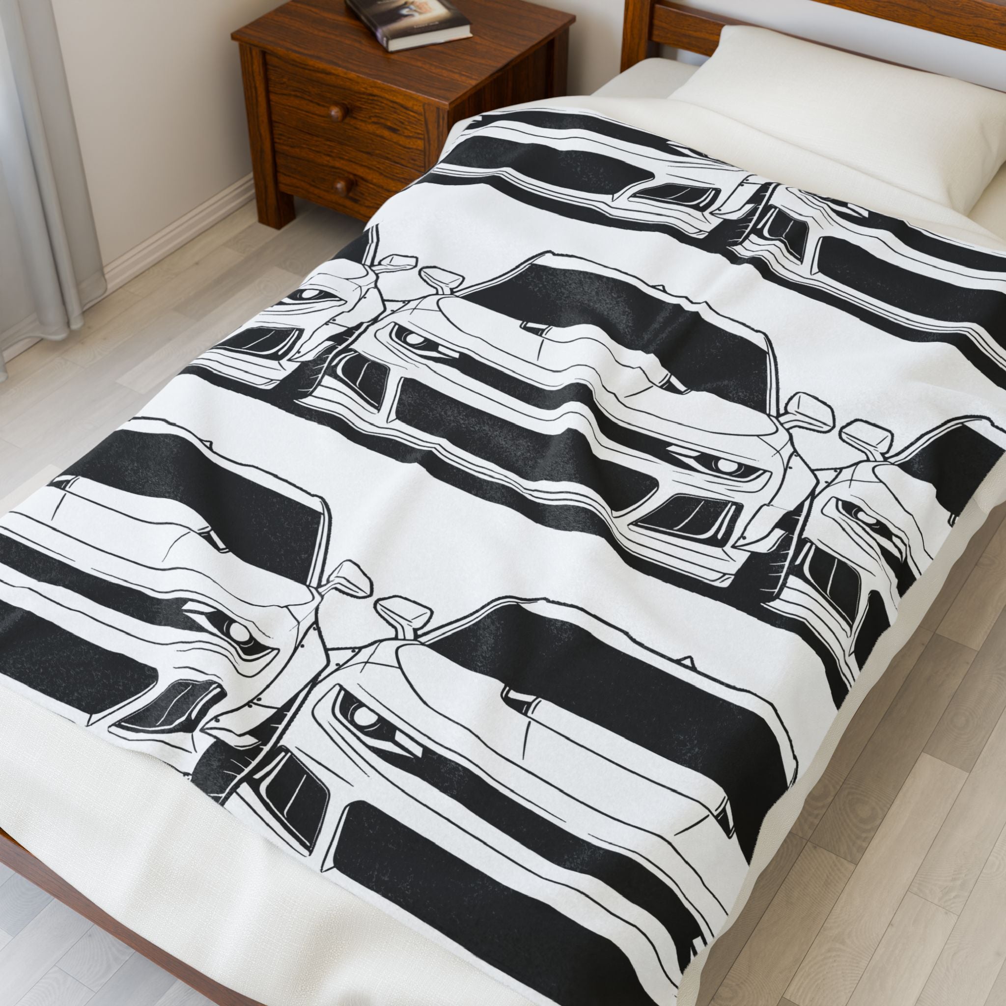 Chevrolet Camaro ZL1 Velveteen Plush Blanket