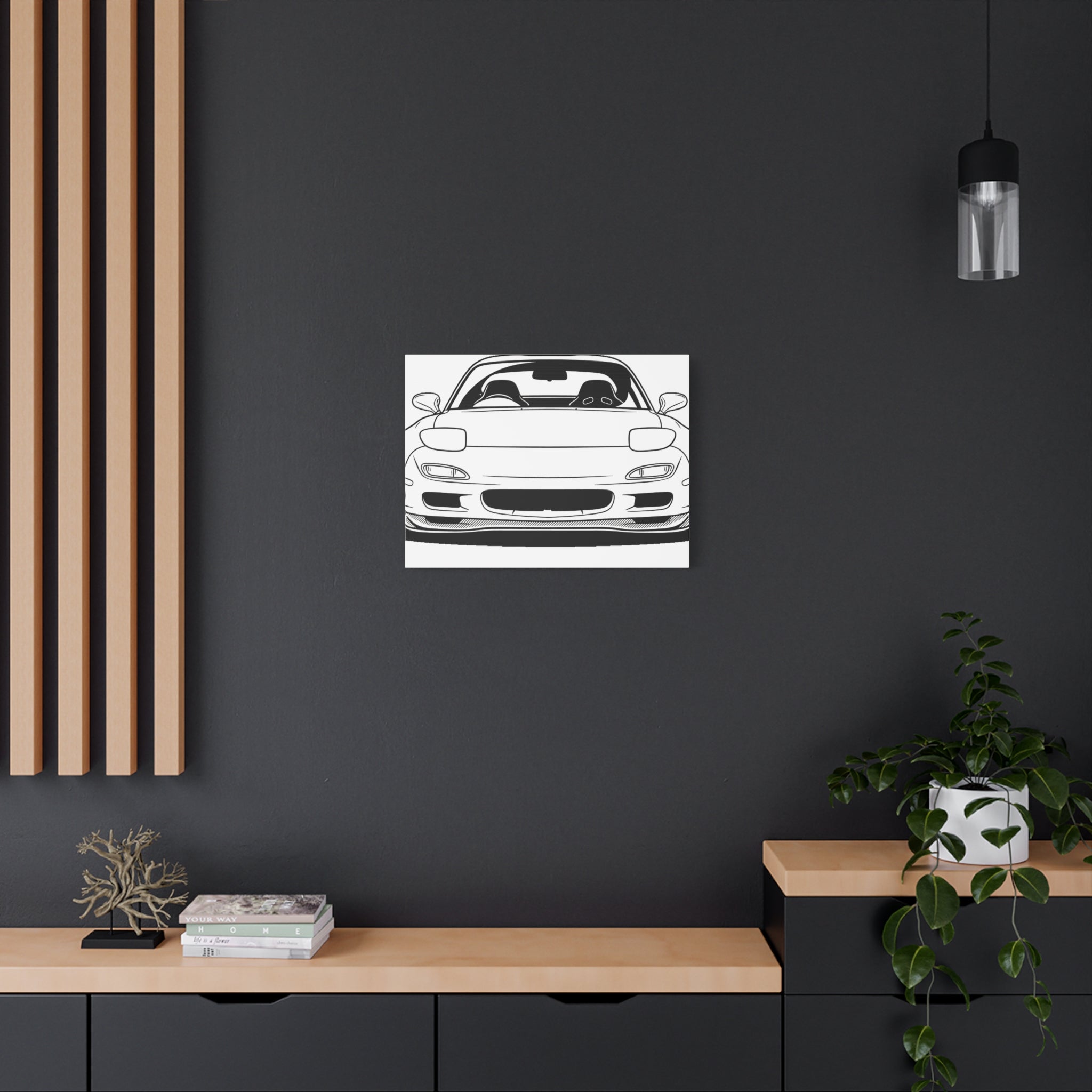 Mazda RX-7 FD Canvas Wall Art