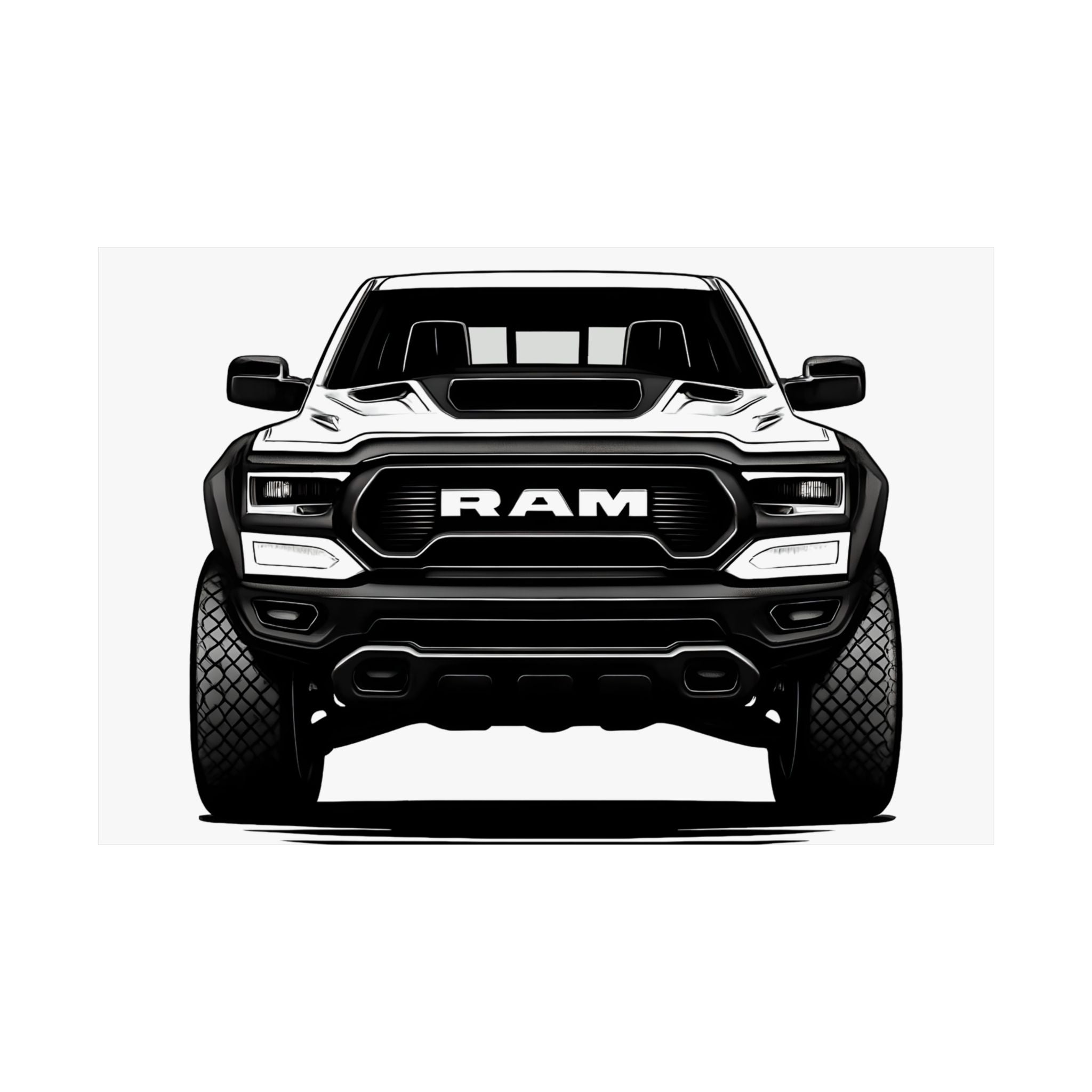 Dodge Ram 1500 TRX Print