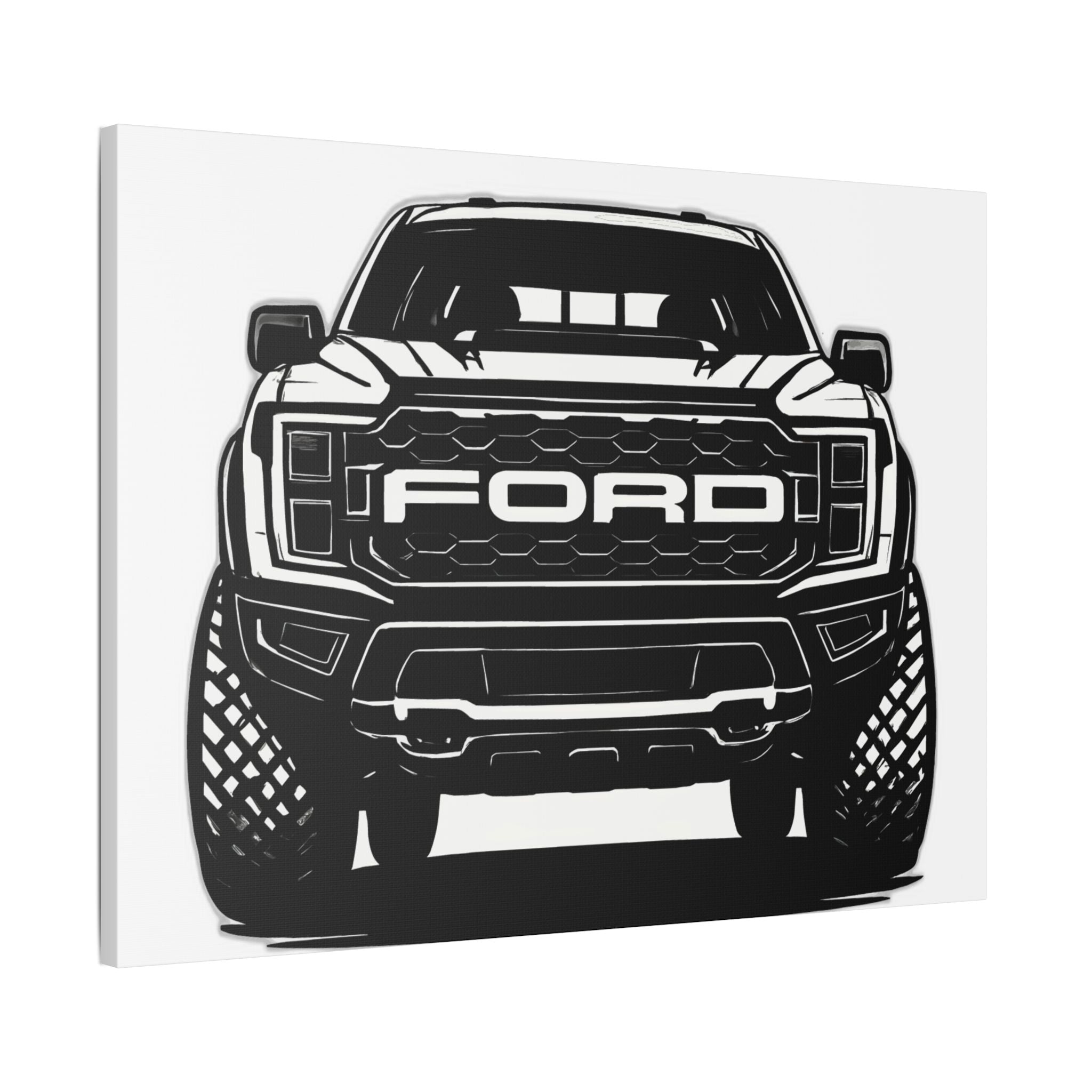 Ford F150 Gen 3 Raptor Canvas Wall Art