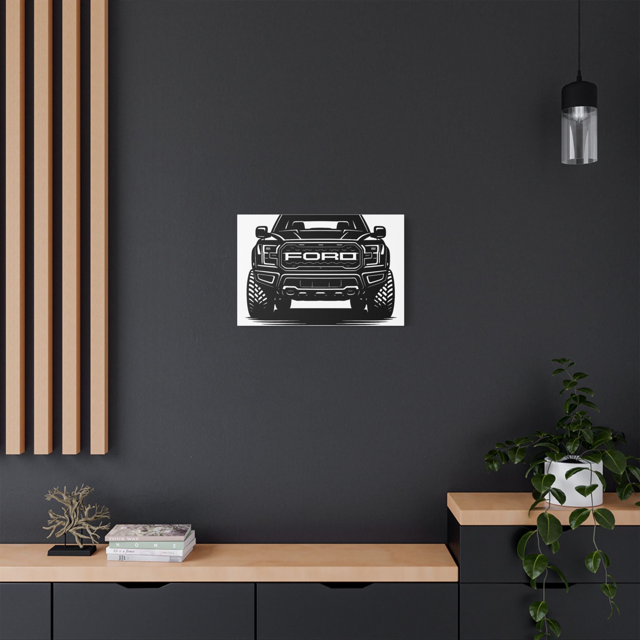 Ford Raptor (Gen 3) Canvas Wall Art
