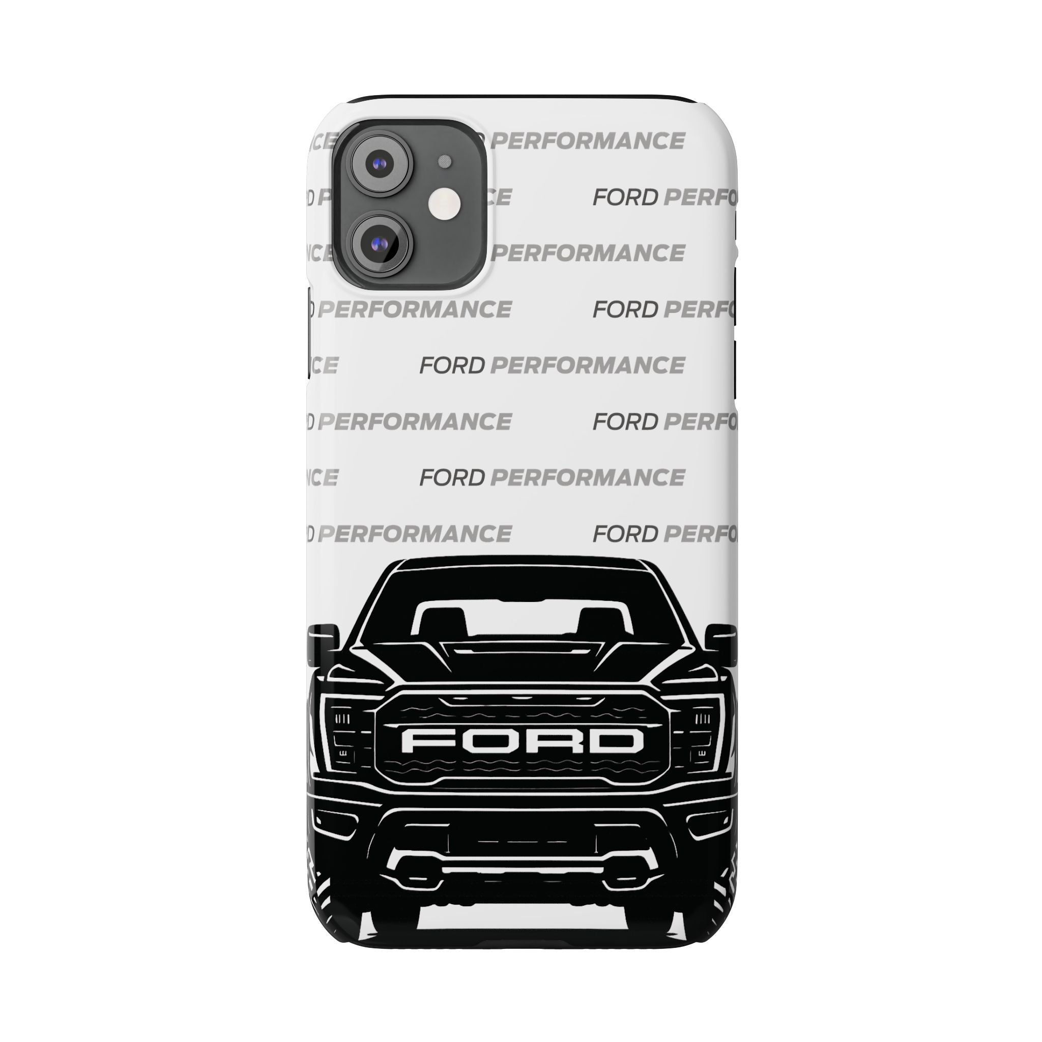 Ford Raptor (Gen 3) Slim Phone Case Greyscale