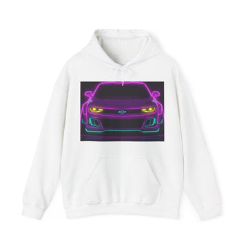 Chevrolet Camaro ZL1 Neon Synthwave Unisex Hoodie