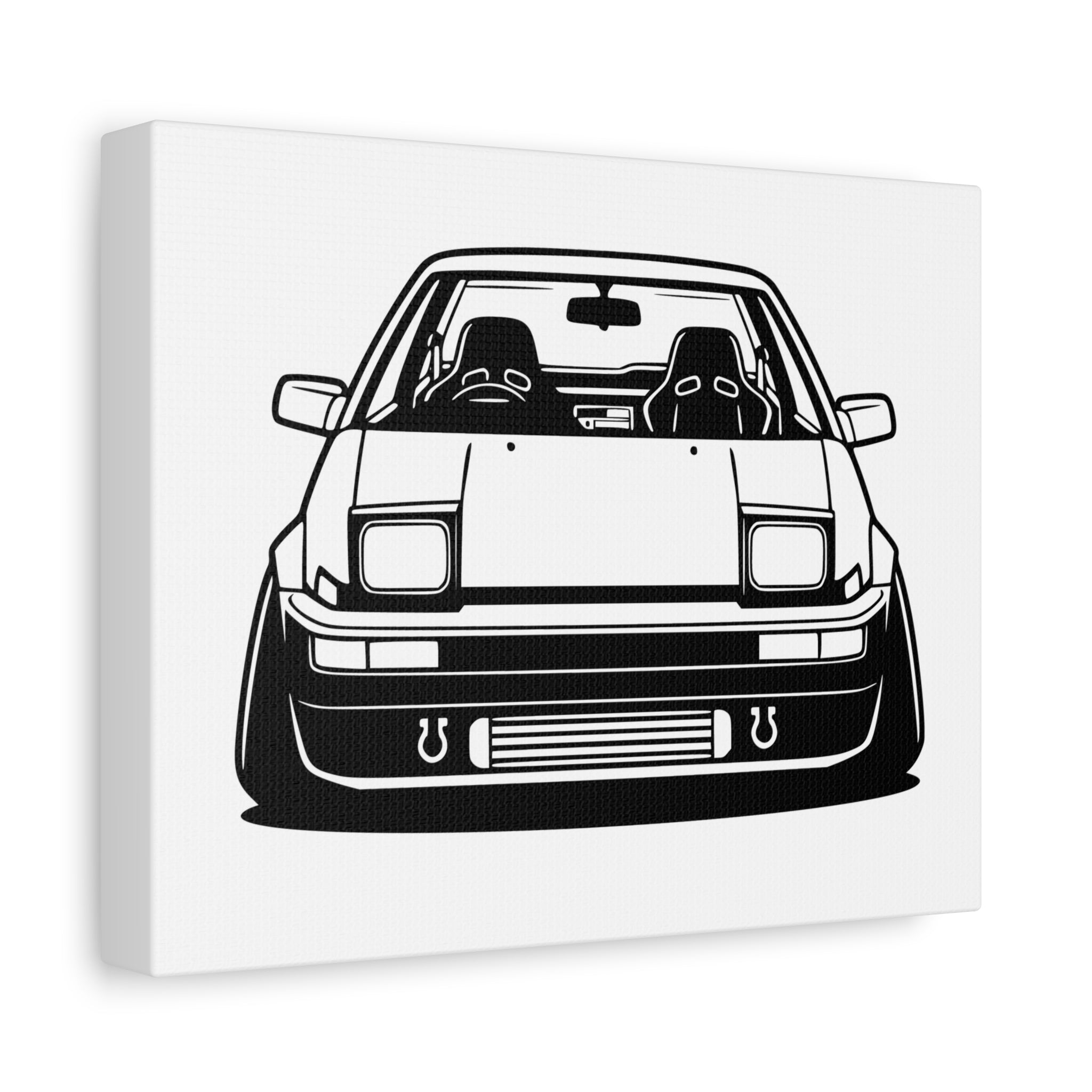 Toyota AE86 (1983-87) Canvas Wall Art