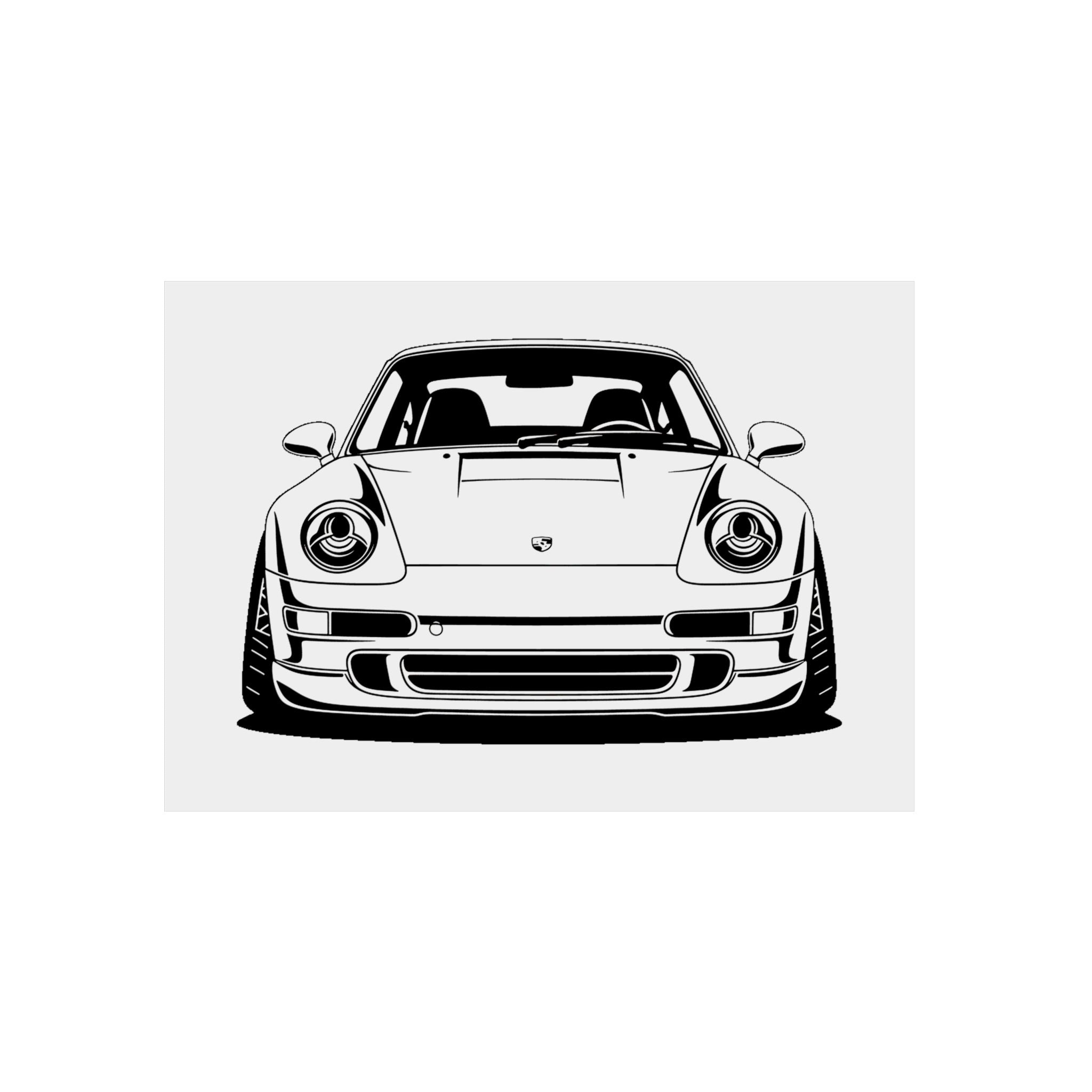Porsche 911 (993) Metal Wall Sign