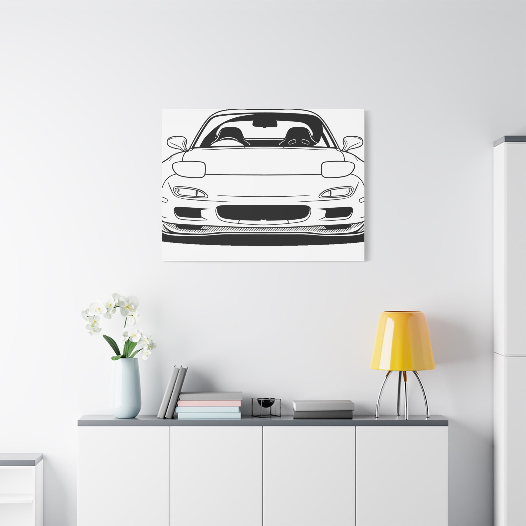 Mazda RX-7 FD Canvas Wall Art