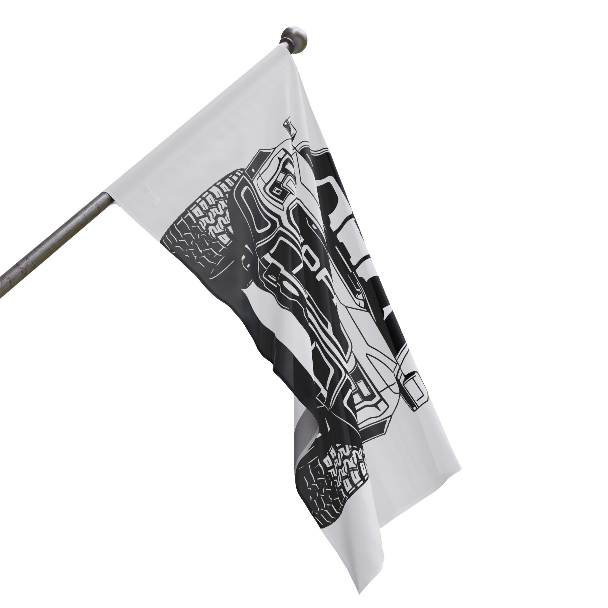 Ford F-150 Raptor Gen 2 Garage Flag