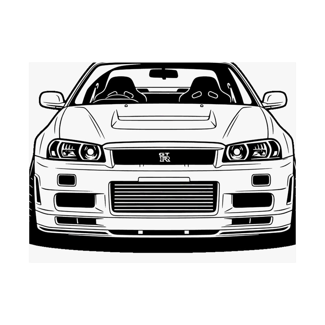 Nissan GT-R Poster