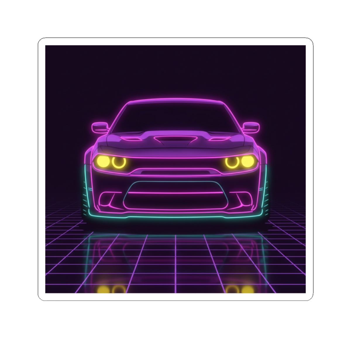 Dodge Challenger SRT Hellcat Sticker