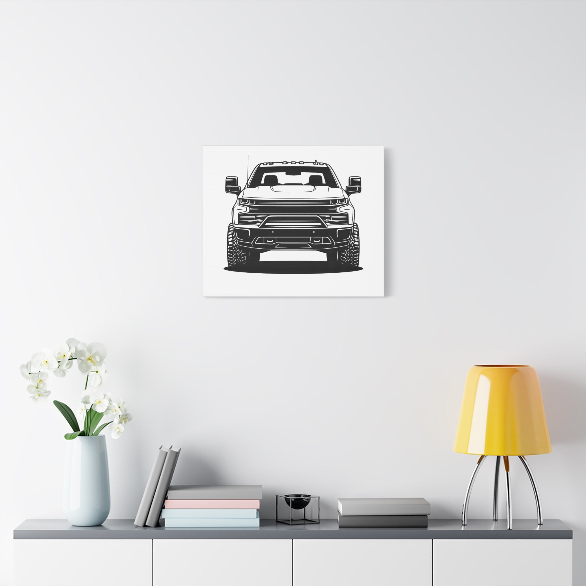 Chevy Silverado Trail Boss (2019+) Canvas Wall Art
