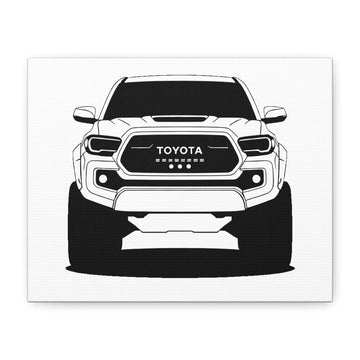 Toyota Tacoma TRD Pro Canvas Wall Art