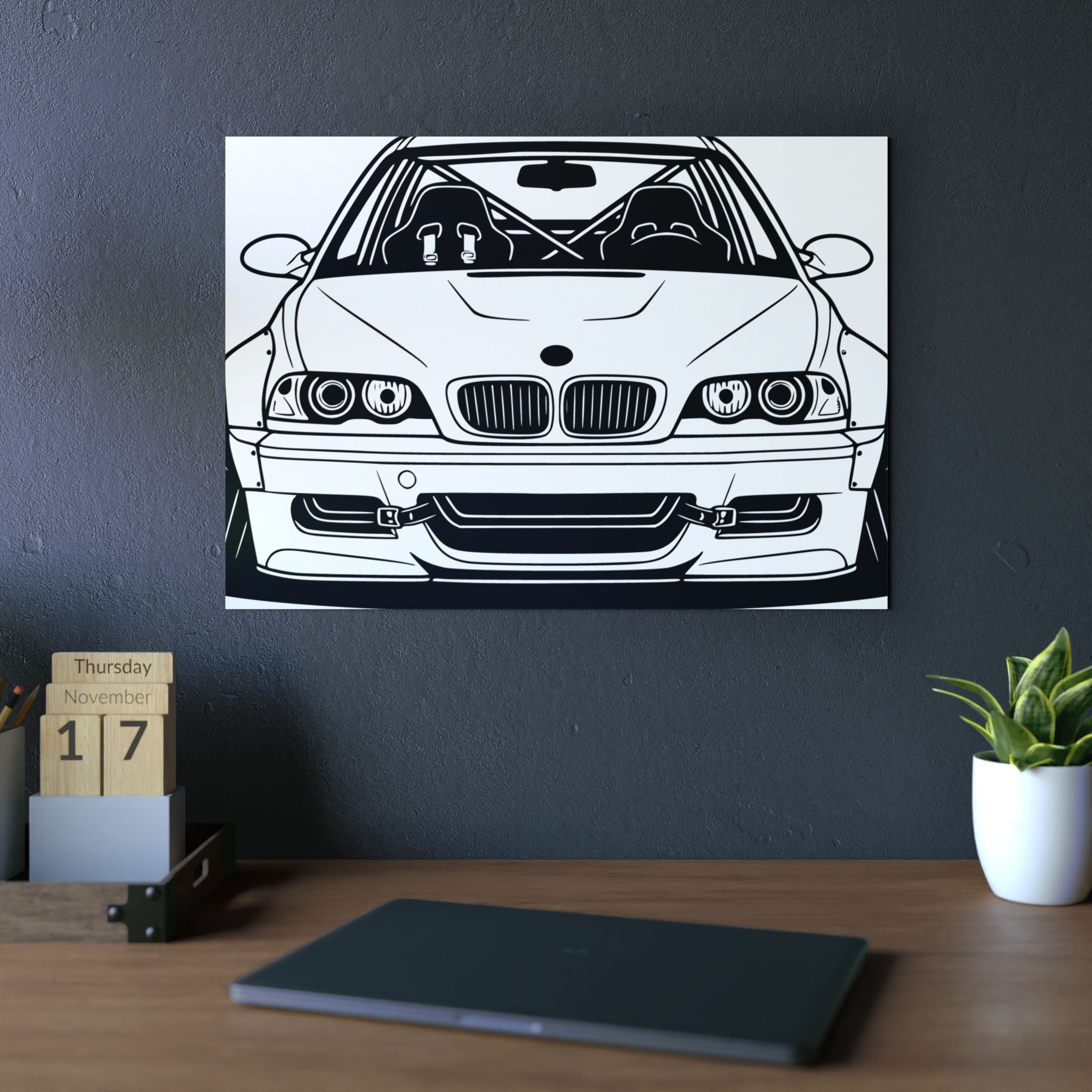BMW E46 M3 (2000-06) Metal Wall Sign