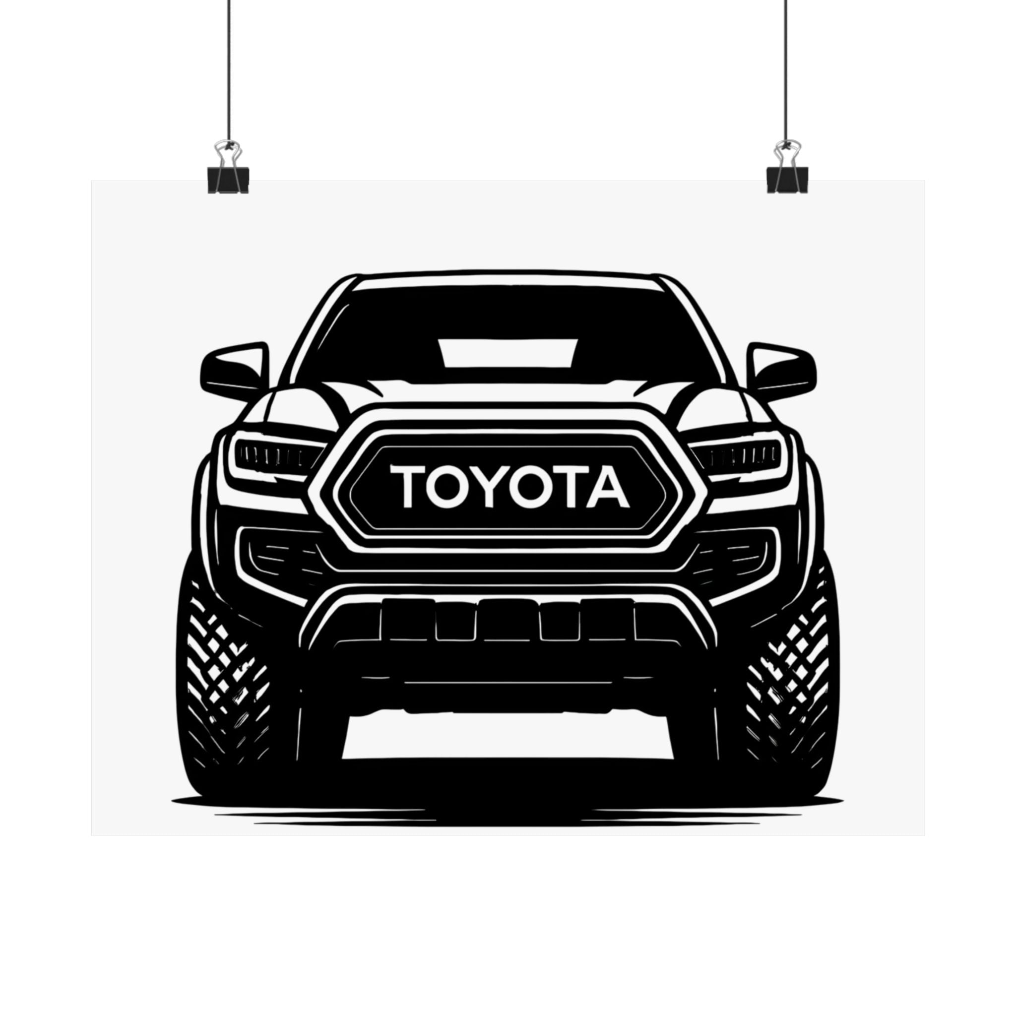 Toyota Tacoma TRD Pro Poster Print