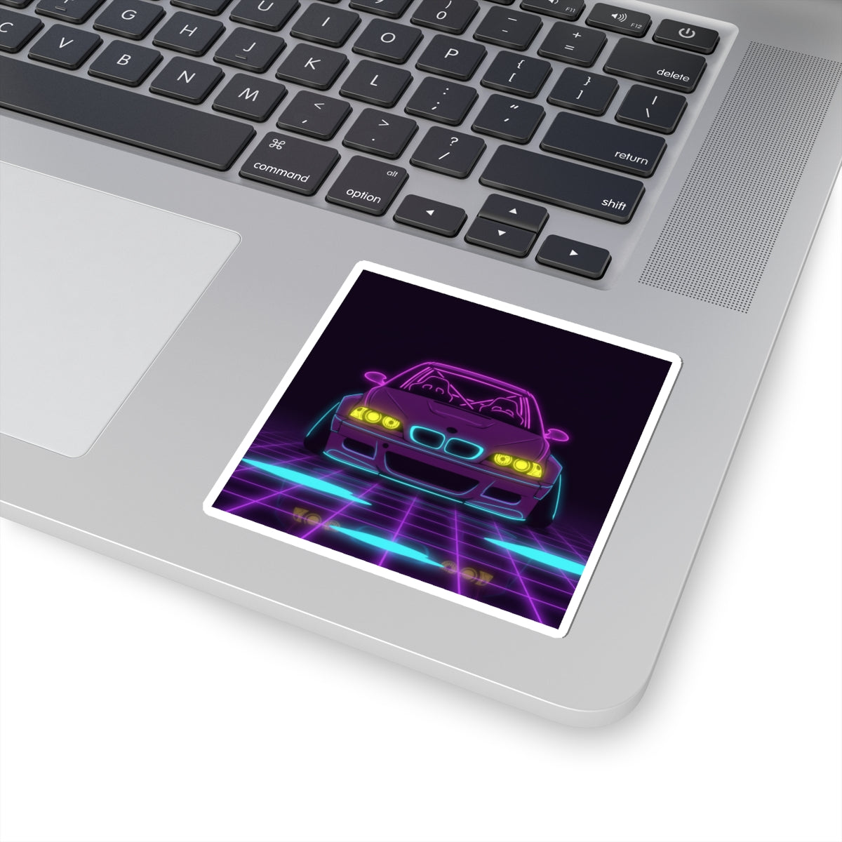 BMW E46 M3 (2000-06) Neon Synthwave Sticker