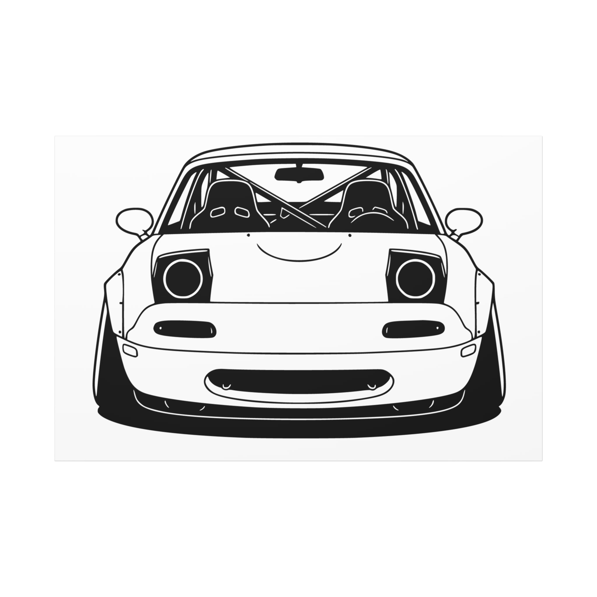 Mazda Miata NA (1989-97) Canvas Wall Art