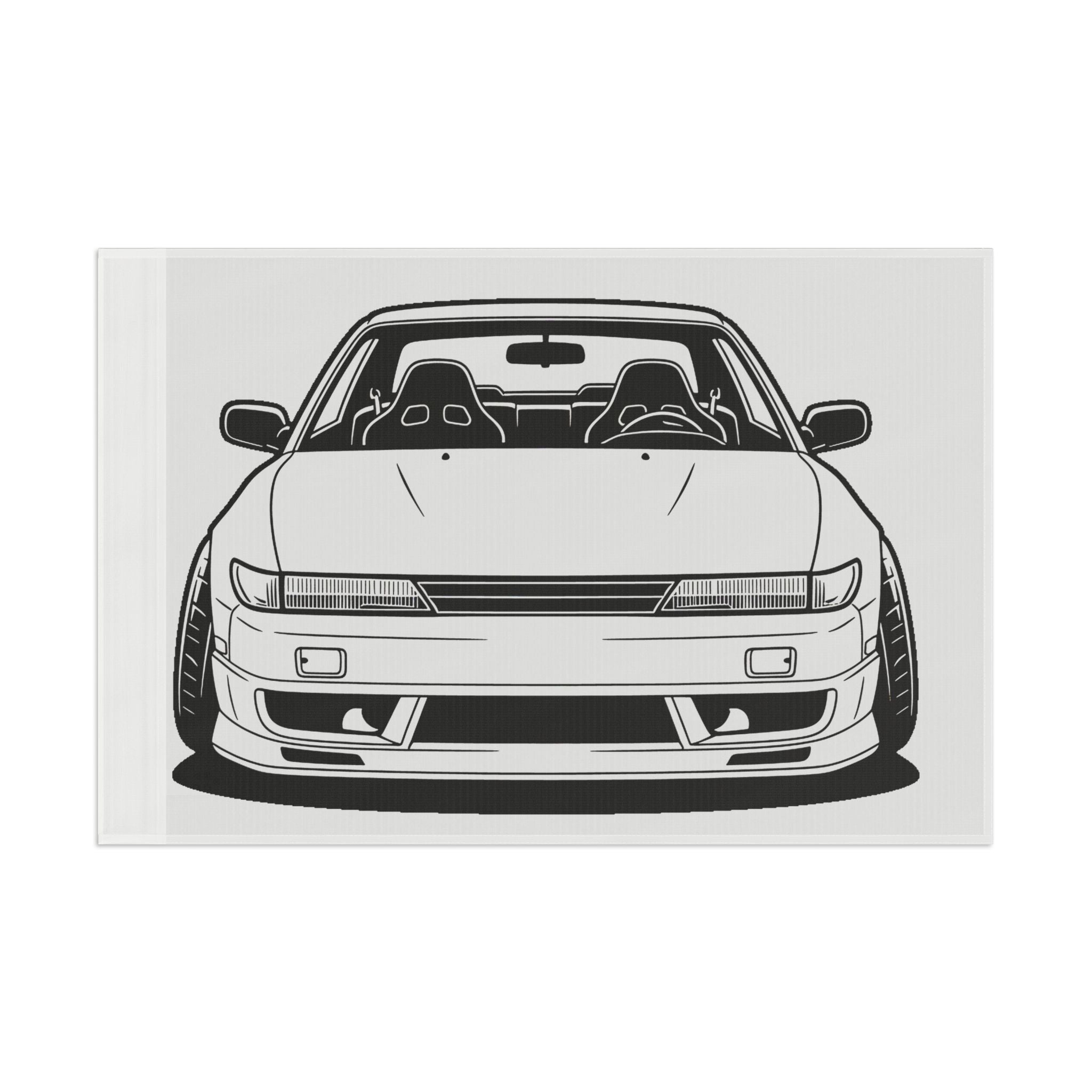 Nissan Silvia S13 Garage Flag