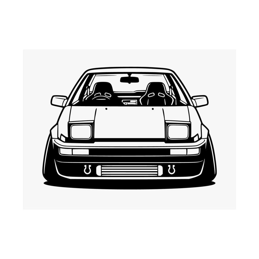 Toyota AE86 (1983-87) Poster