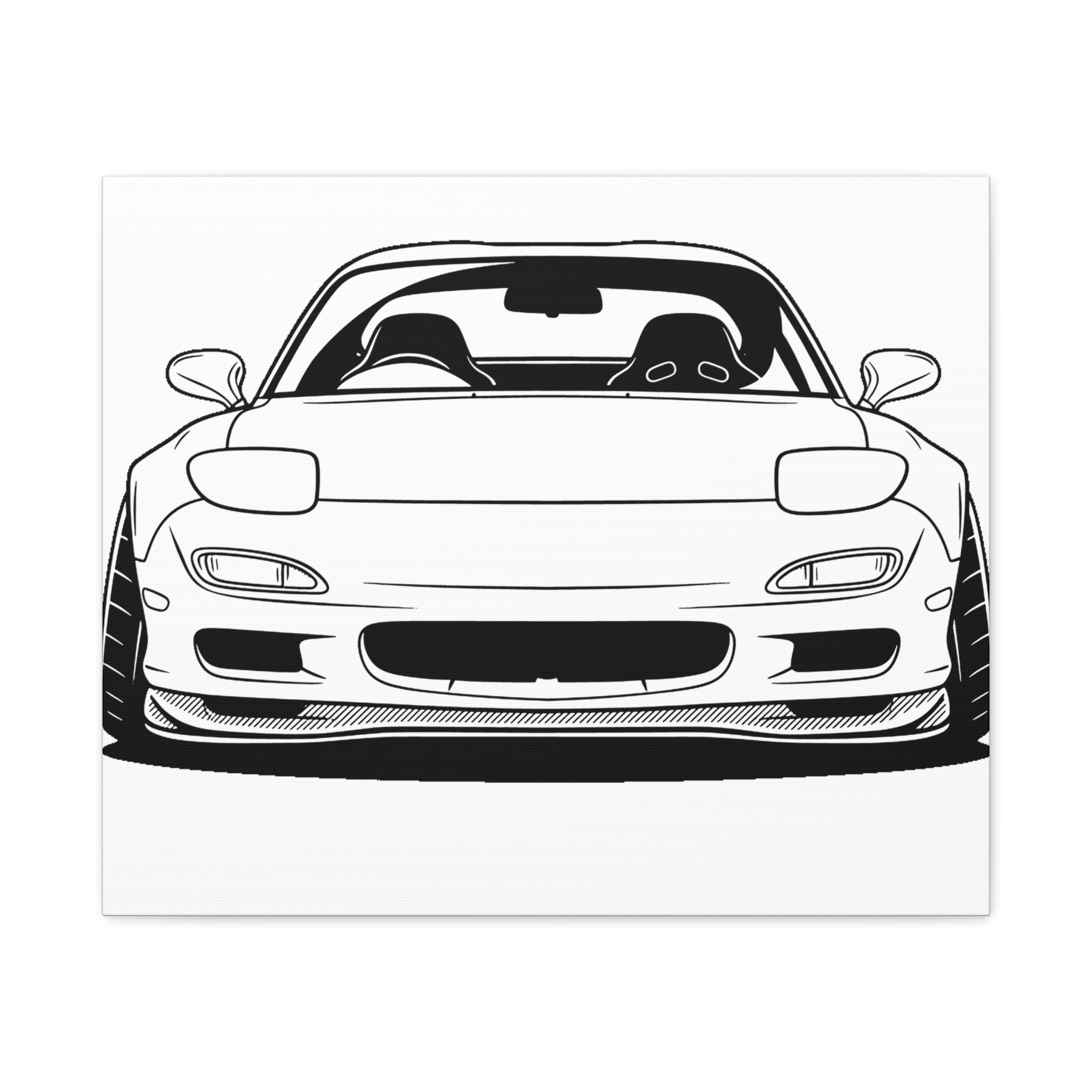 Mazda RX-7 FD Canvas Wall Art