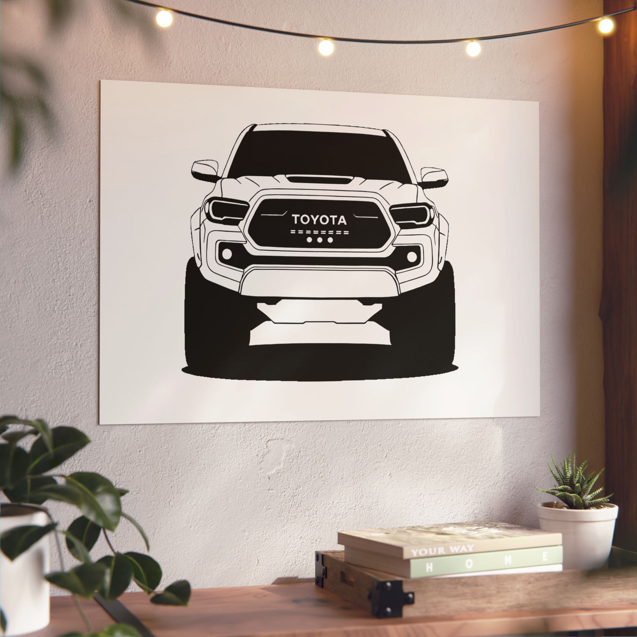 Toyota Tacoma TRD Pro Metal Wall Sign