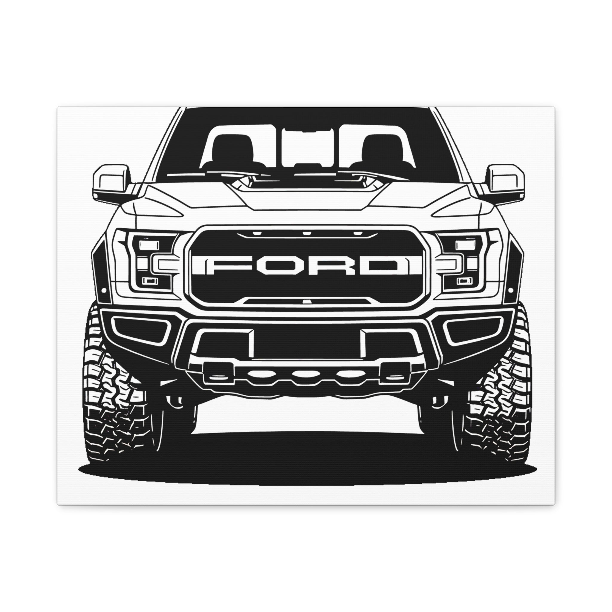 Ford F-150 Raptor Gen 2 Canvas Wall Art