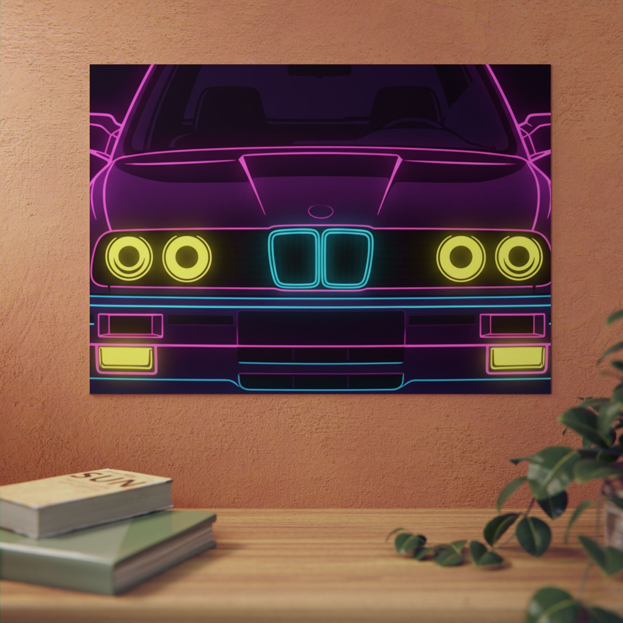 BMW E30 Metal Wall Sign