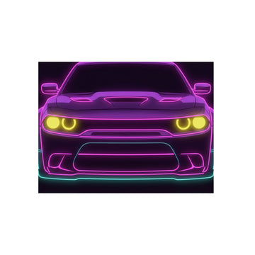 Dodge Challenger SRT Hellcat Metal Wall Sign
