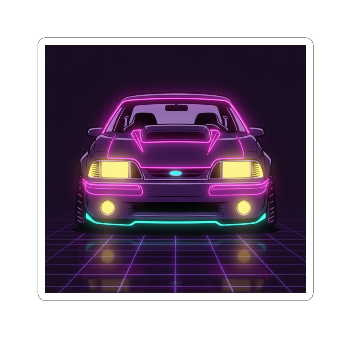Ford Mustang Fox Body GT Sticker