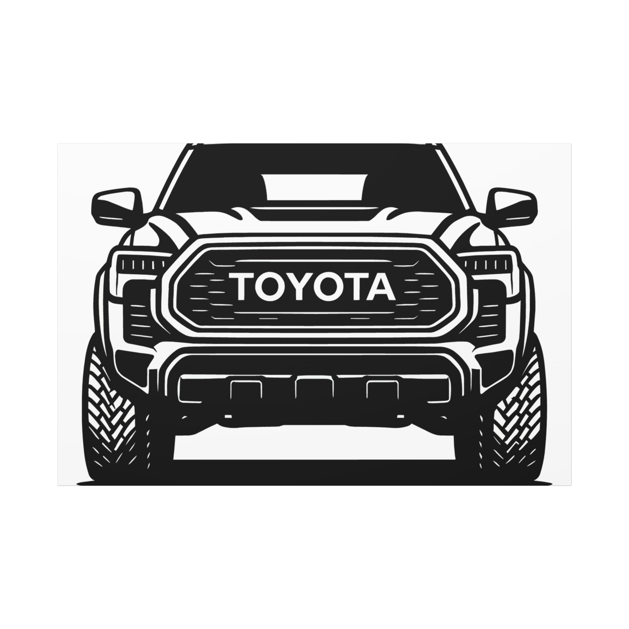 Toyota Tundra TRD Pro Canvas Art