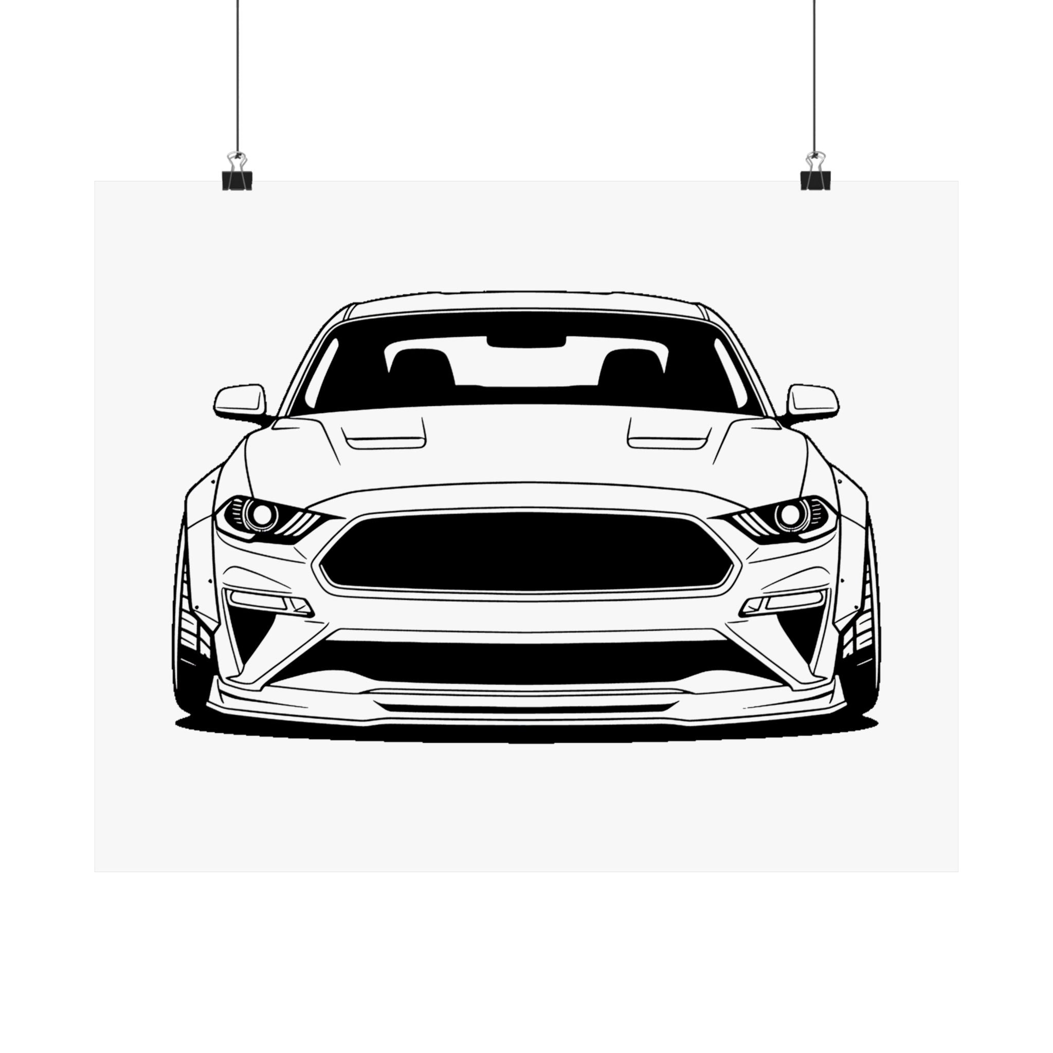 Ford Mustang GT (S650) Poster