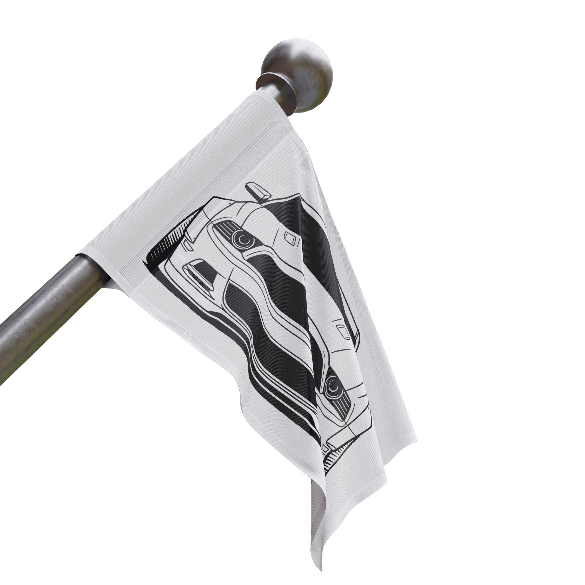 Ford Mustang GT (S197) Garage Flag