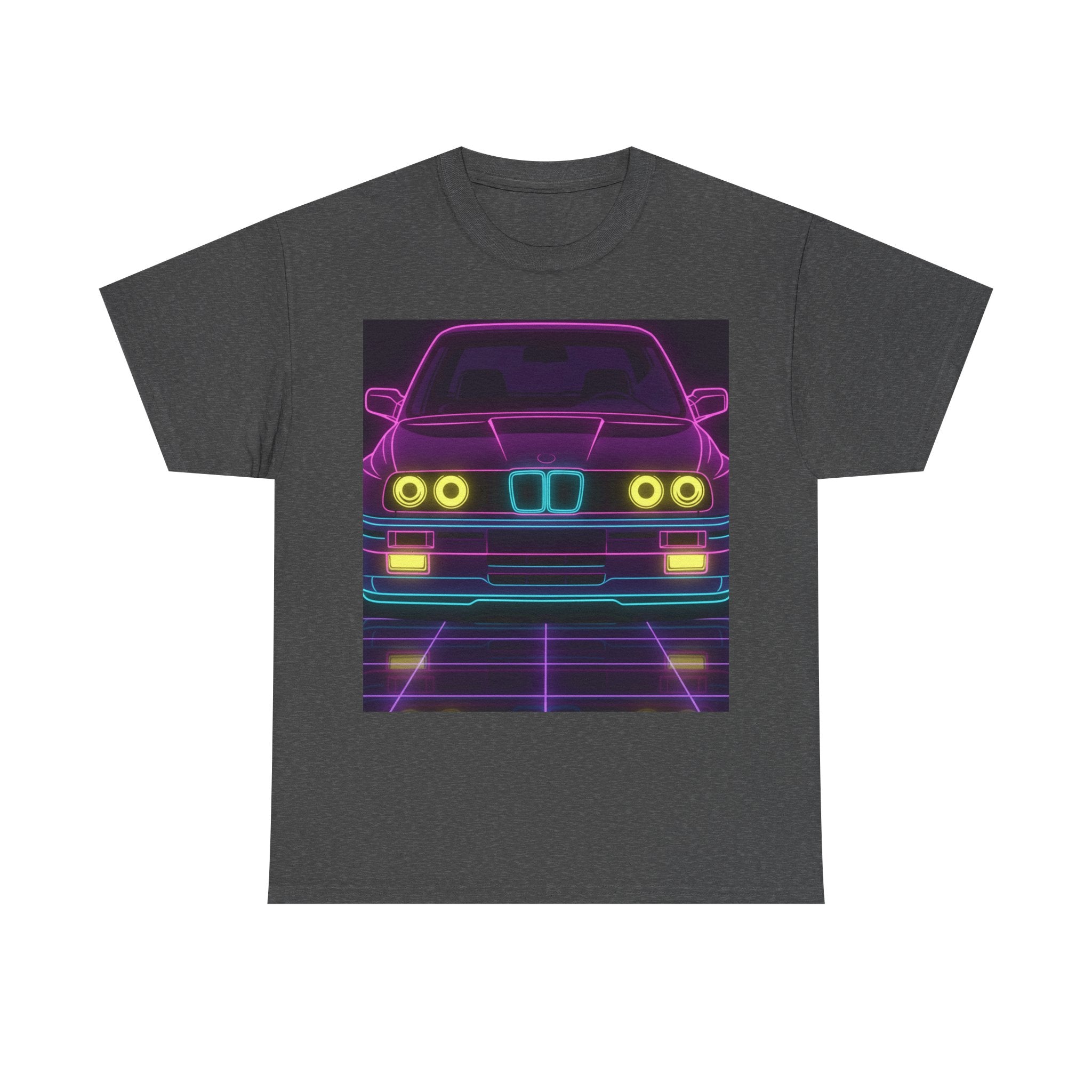 BMW E30 Neon Synthwave Unisex Tee
