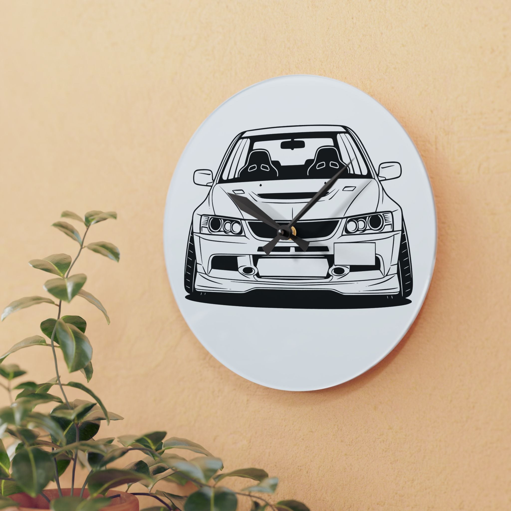 Mitsubishi Evo IX (2005-07) Wall Clock