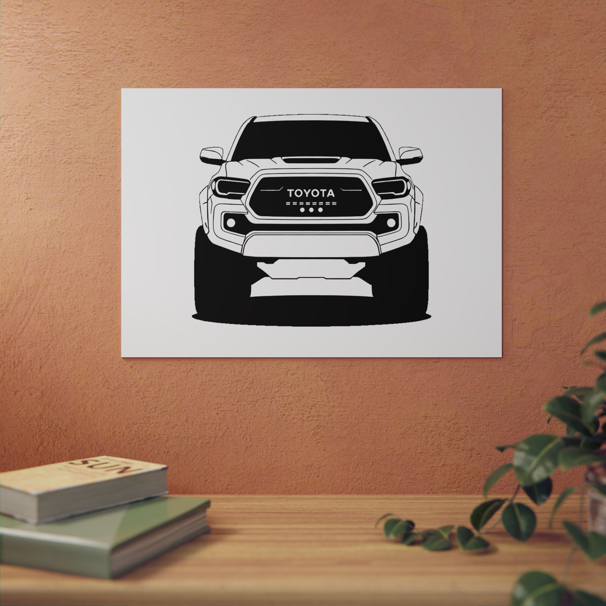 Toyota Tacoma TRD Pro Metal Wall Sign
