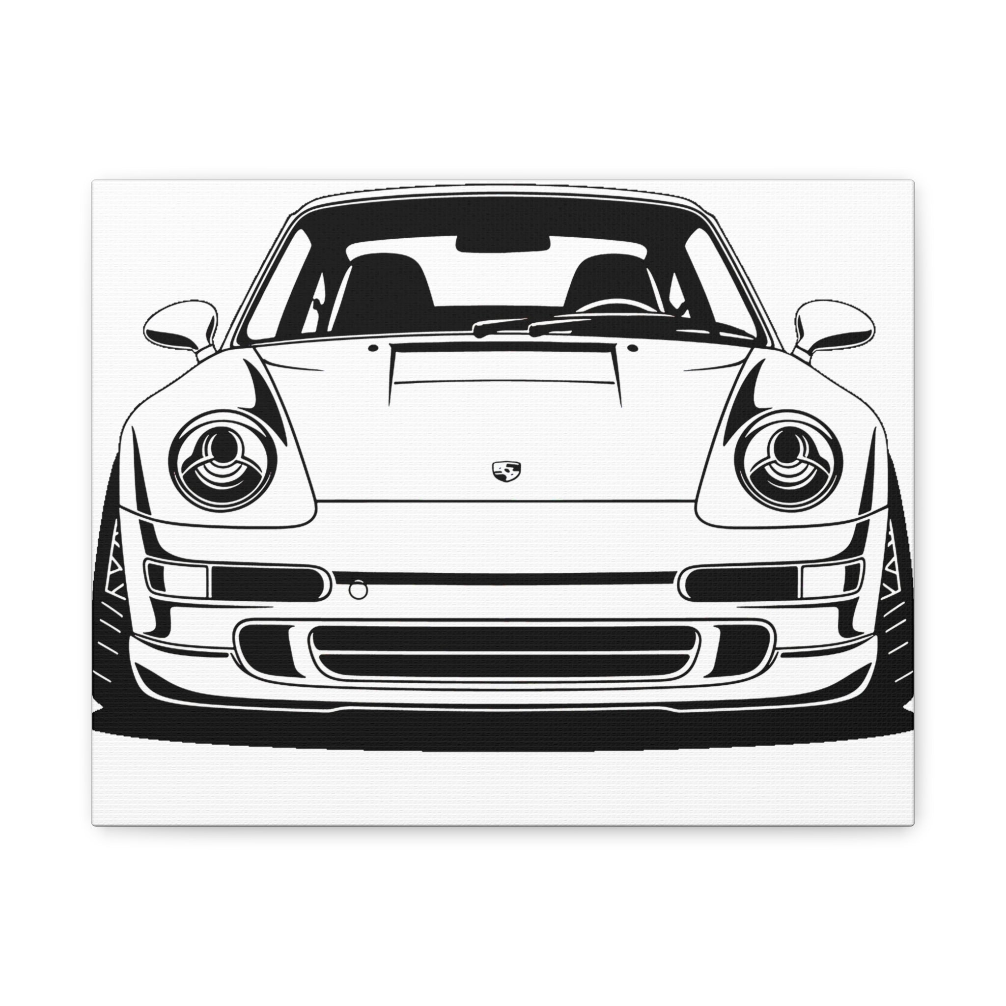 Porsche 911 (993) Canvas Wall Art