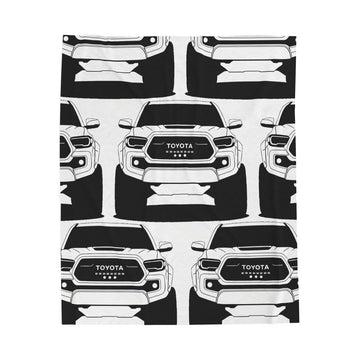 Toyota Tacoma TRD Pro Velveteen Plush Blanket