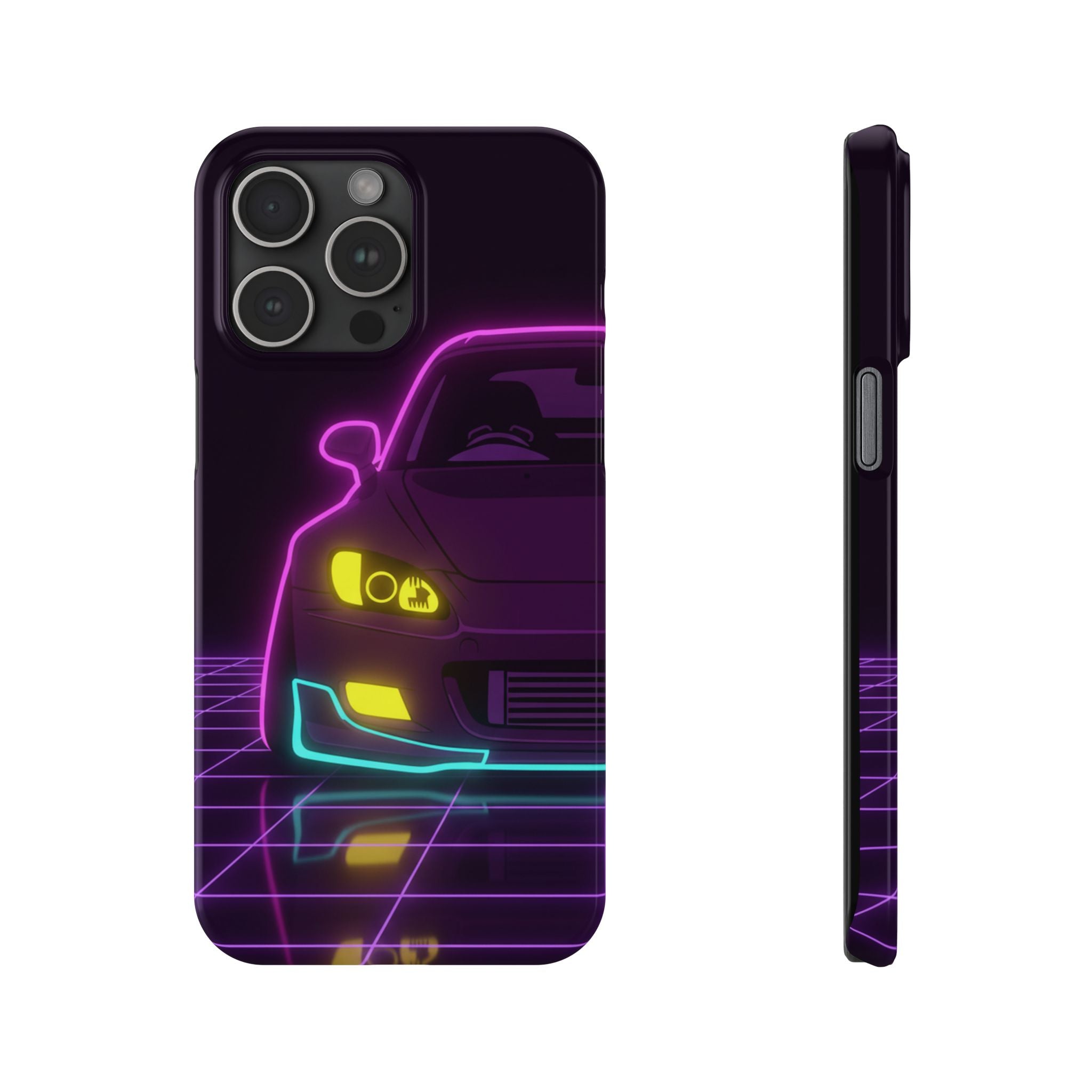 Honda S2000 (1999-09) Neon Synthwave Phone Case