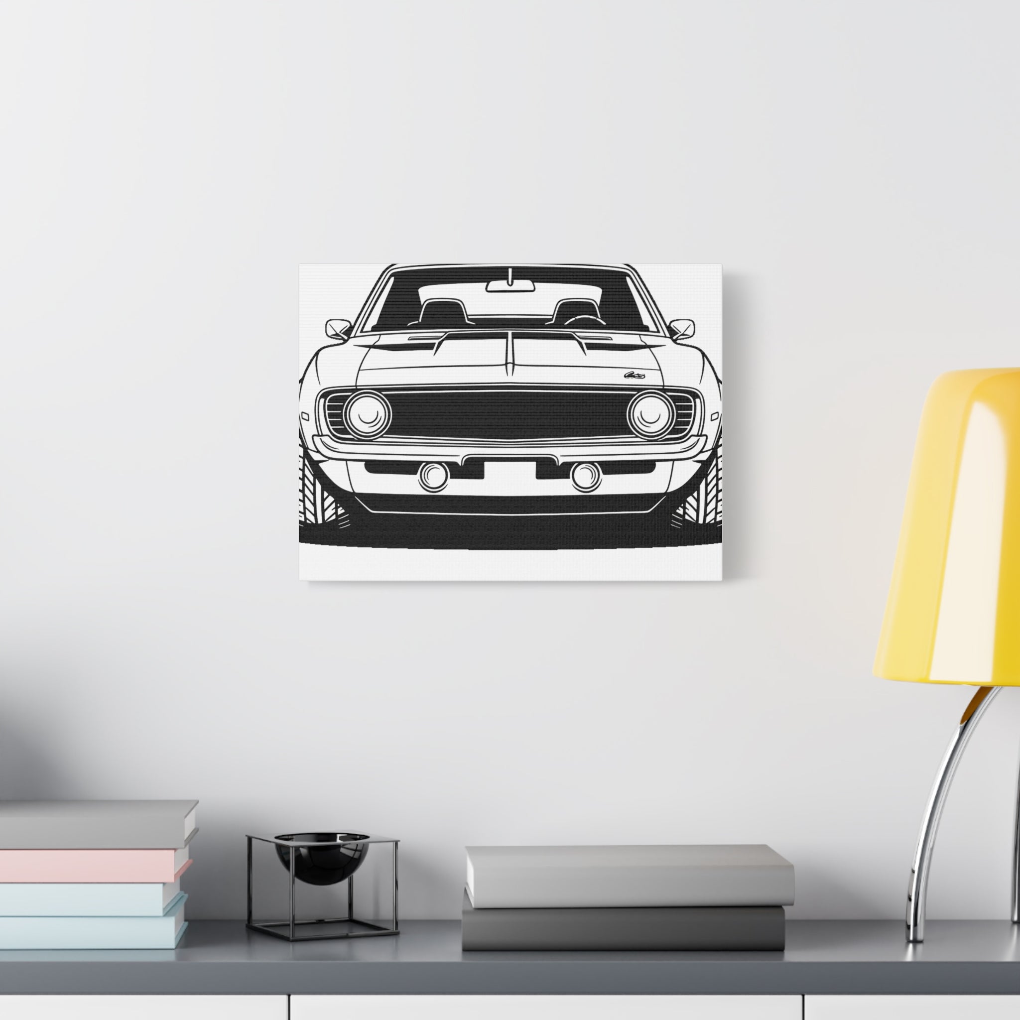 1969 Chevrolet Camaro SS Canvas Wall Art