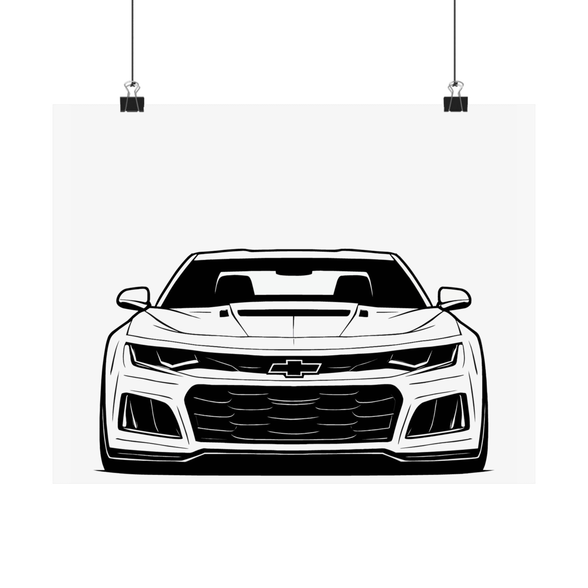 Chevrolet Camaro ZL1 Poster Print
