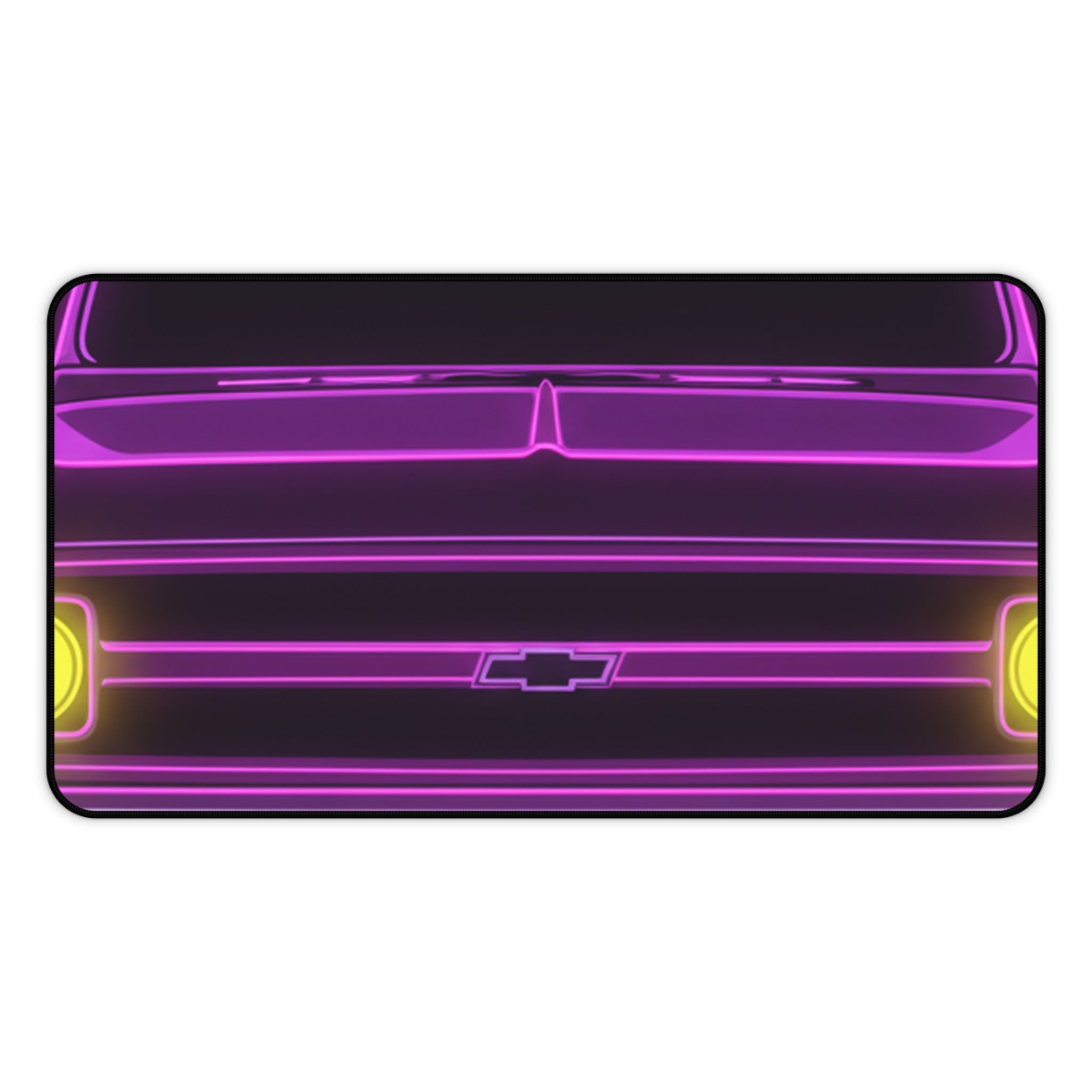 Chevy C10 Pickup (1967-72) Pro-Touring Neon Synthwave Desk Mat