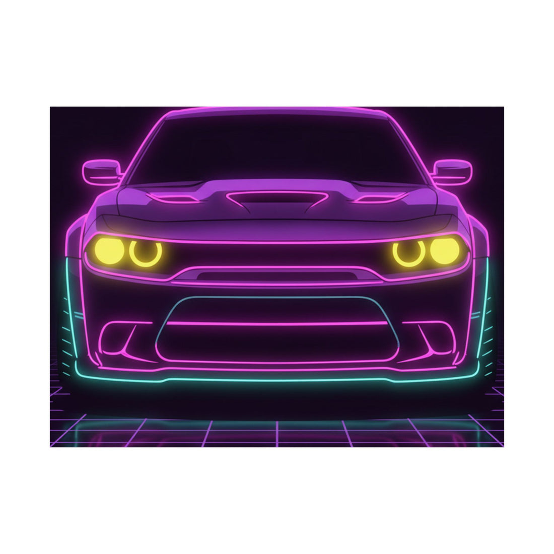 Dodge Challenger SRT Hellcat Poster
