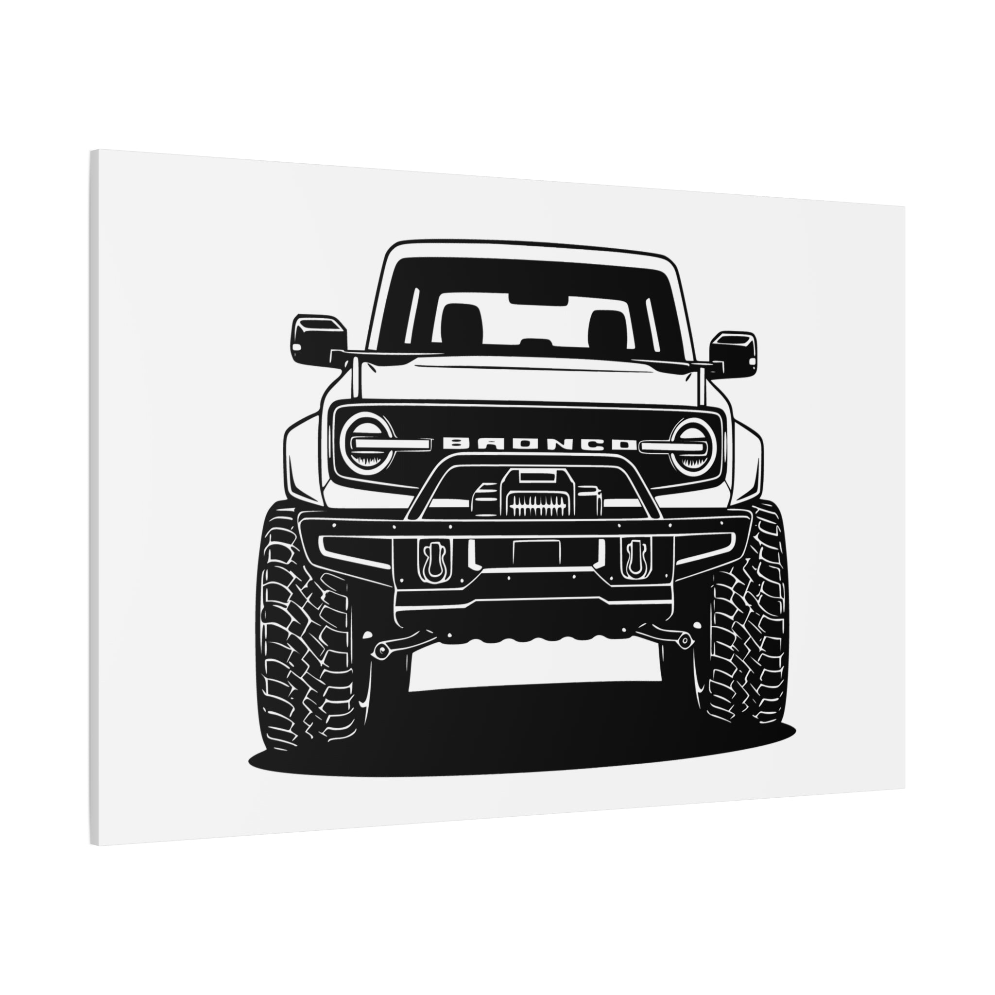 Ford Bronco (2021+) Canvas Wall Art