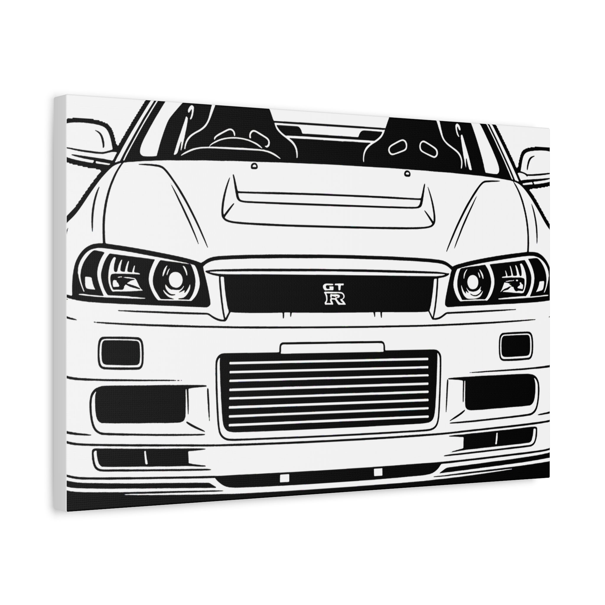 Nissan GT-R Canvas Wall Art