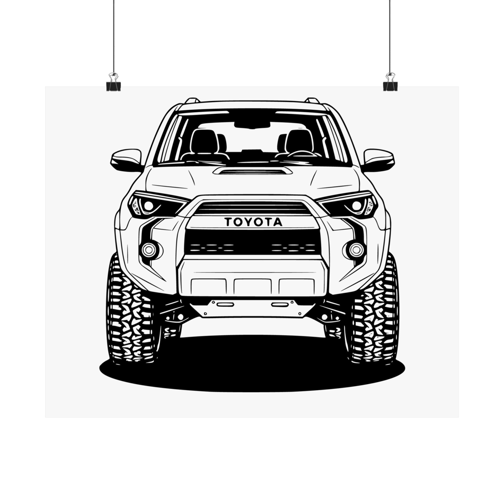 Toyota 4Runner TRD Pro Poster